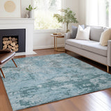 addison chantille acn769 teal rug