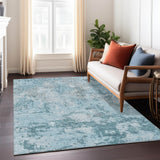 addison chantille acn769 teal rug