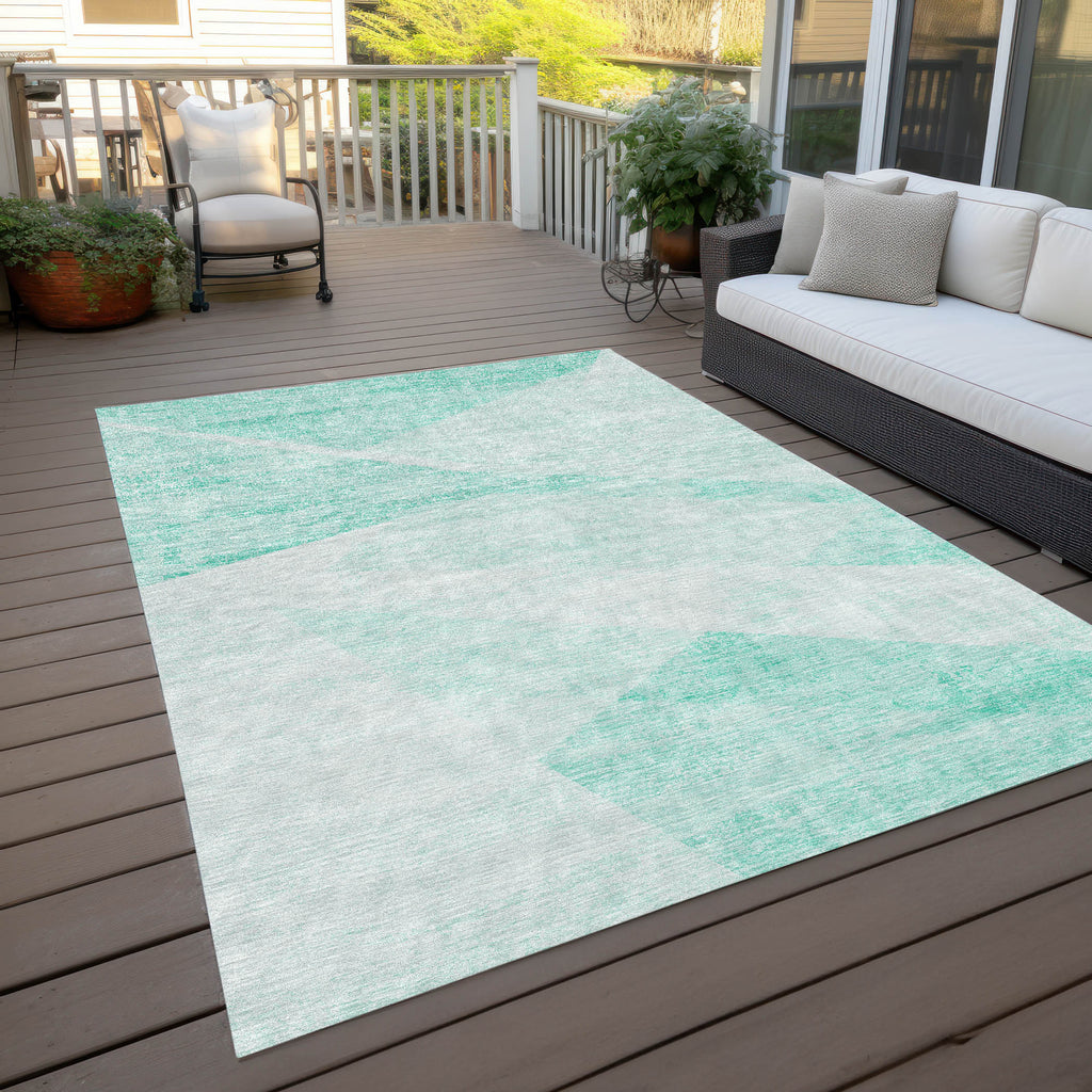 addison chantille acn770 aqua rug