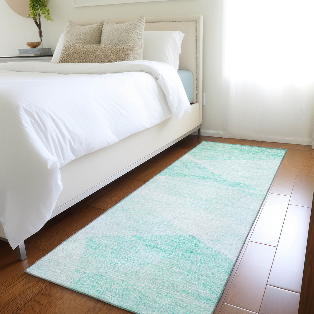 addison chantille acn770 aqua rug
