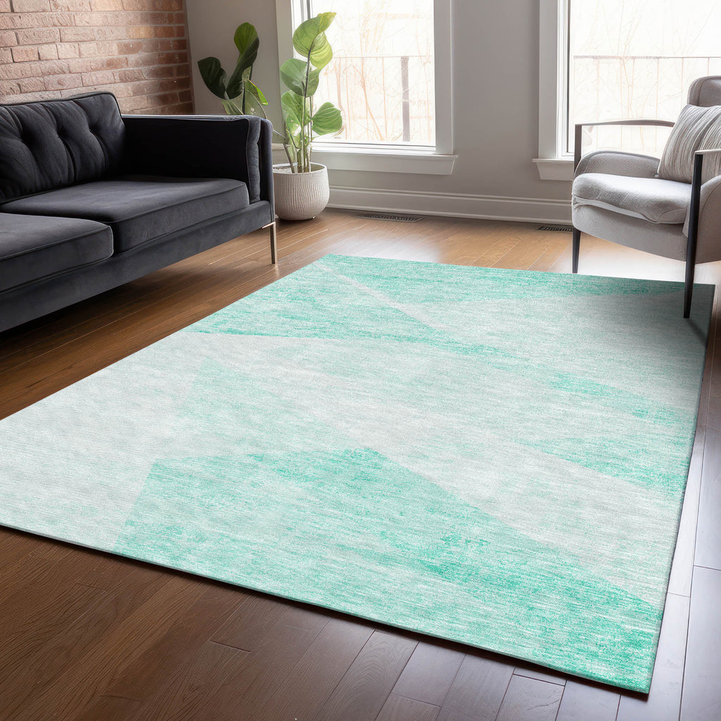 addison chantille acn770 aqua rug