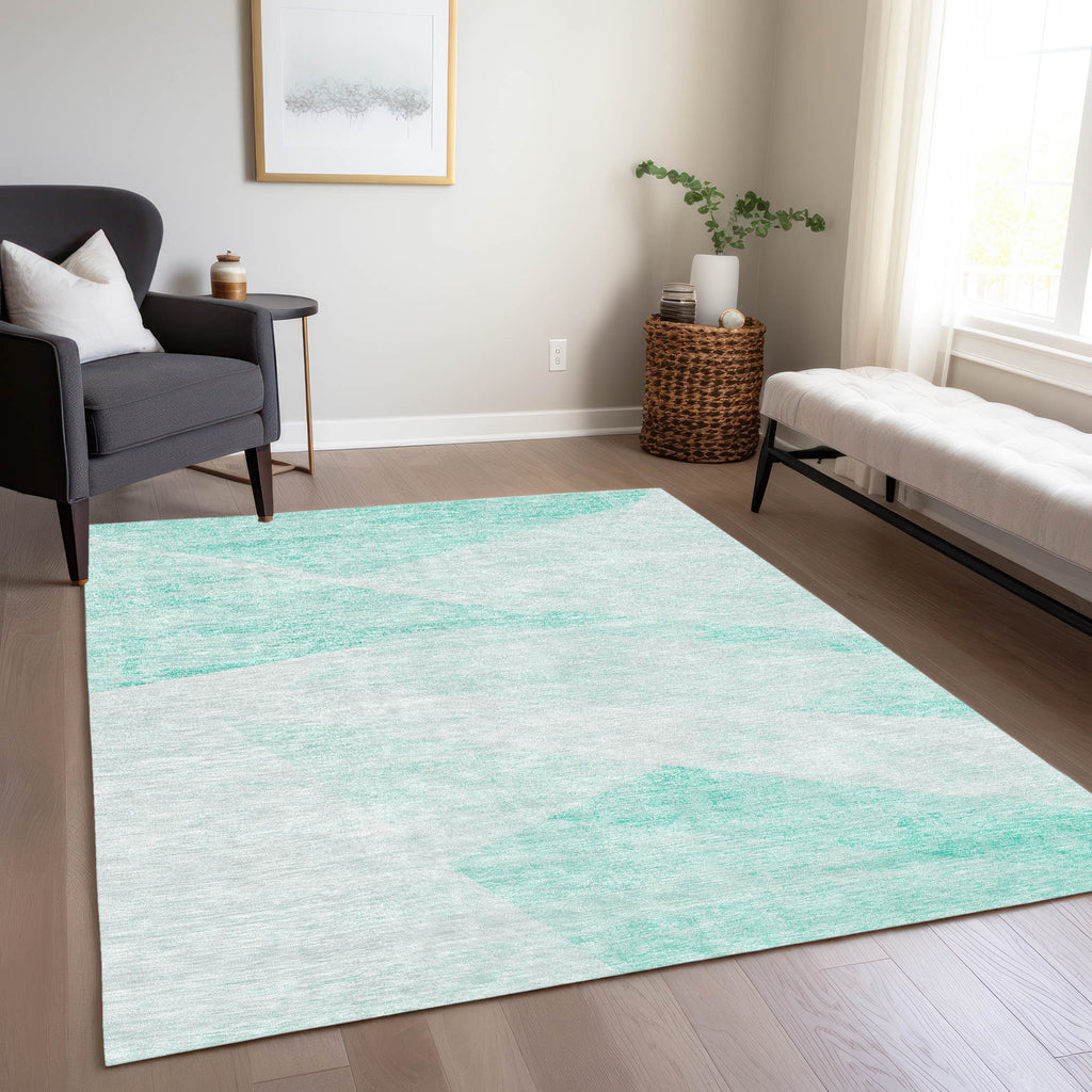 addison chantille acn770 aqua rug