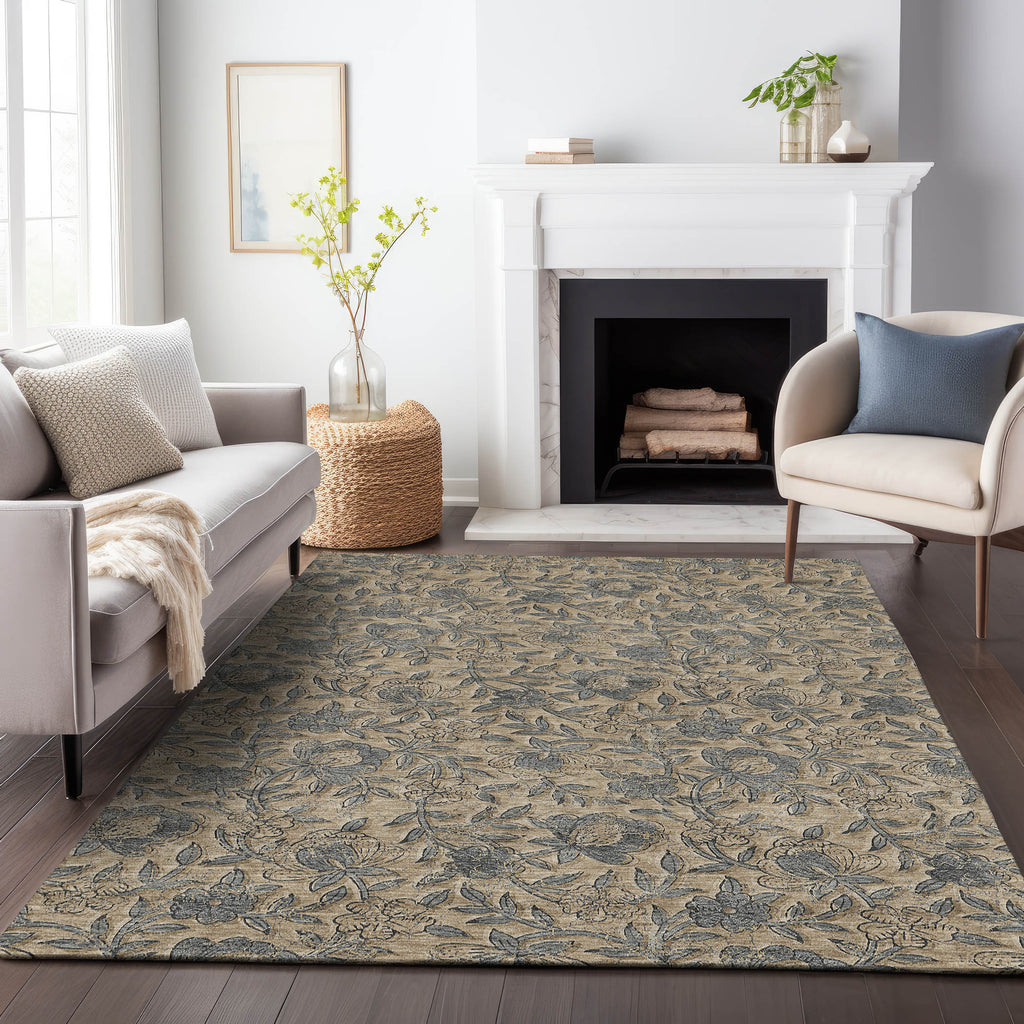 addison chantille acn771 khaki rug