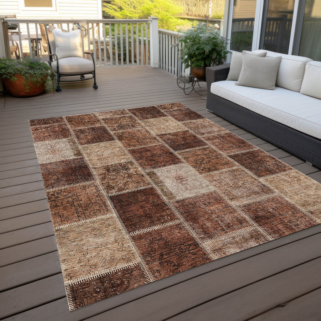addison chantille acn772 paprika rug