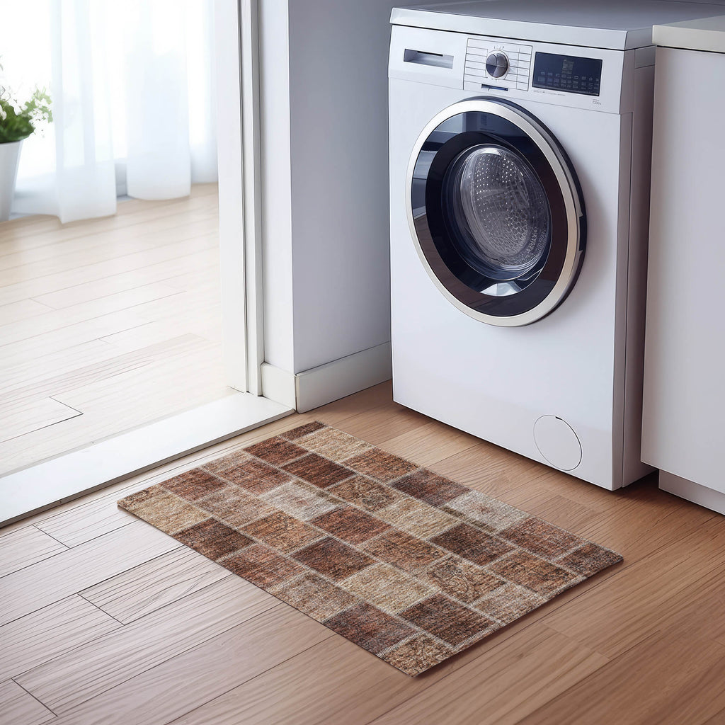 addison chantille acn772 paprika rug