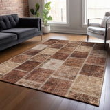 addison chantille acn772 paprika rug