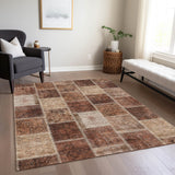 addison chantille acn772 paprika rug