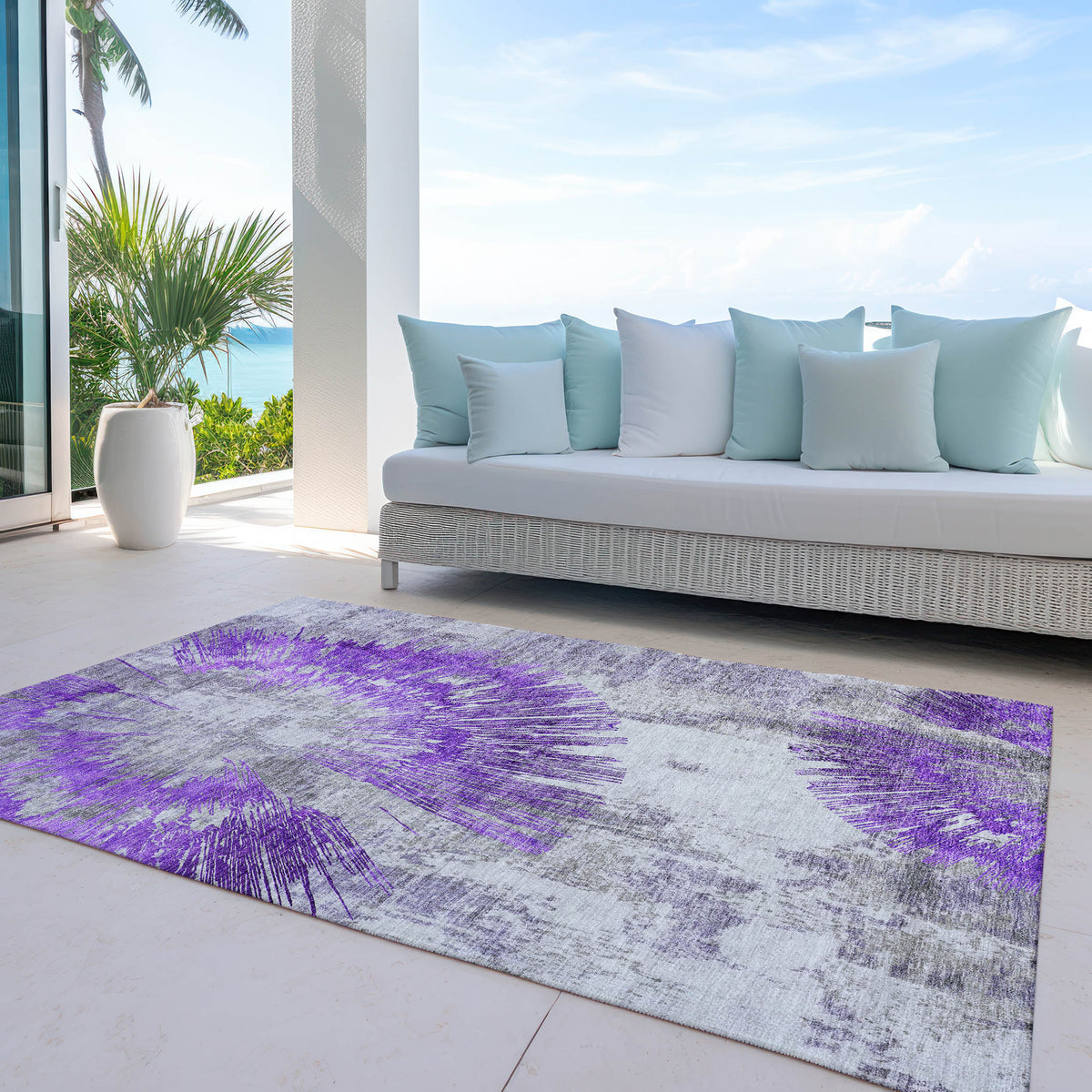 addison chantille acn773 purple rug