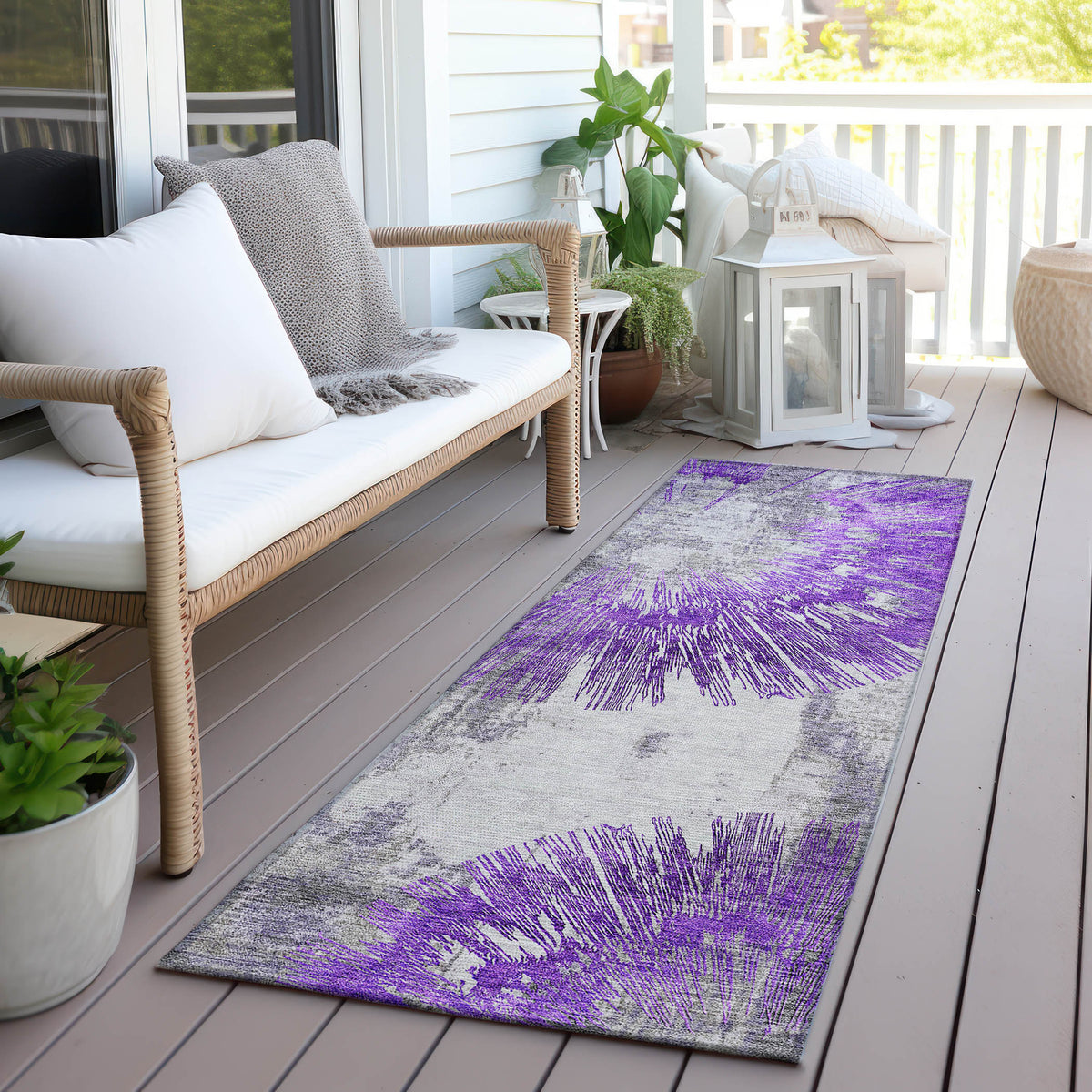 addison chantille acn773 purple rug