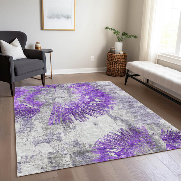 addison chantille acn773 purple rug