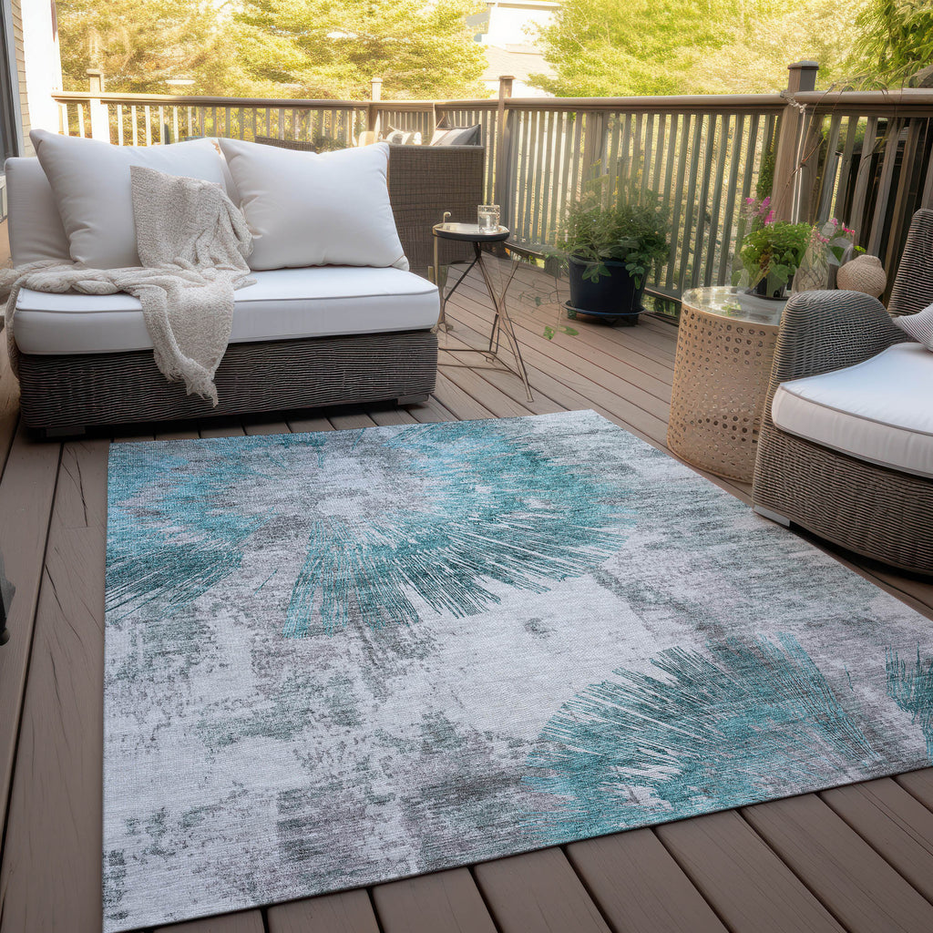 addison chantille acn773 teal rug