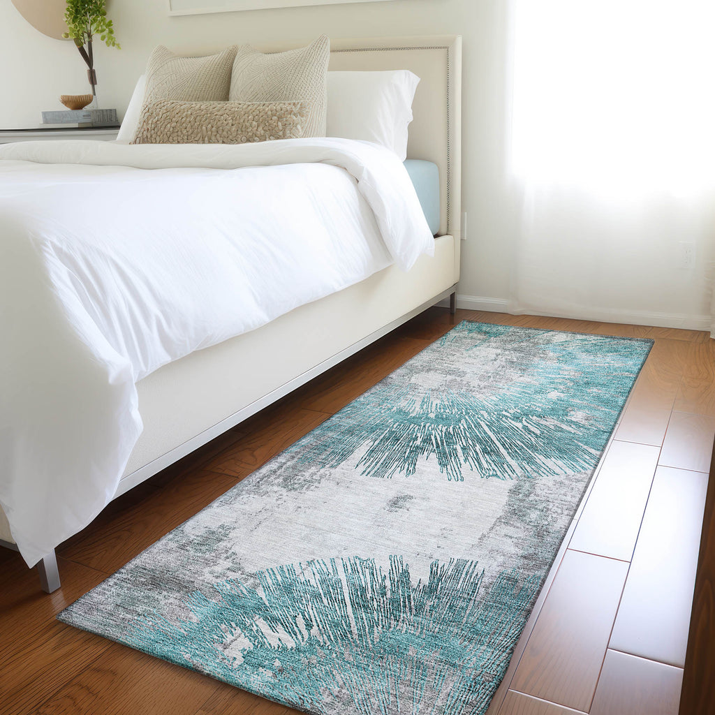 addison chantille acn773 teal rug