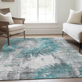 addison chantille acn773 teal rug