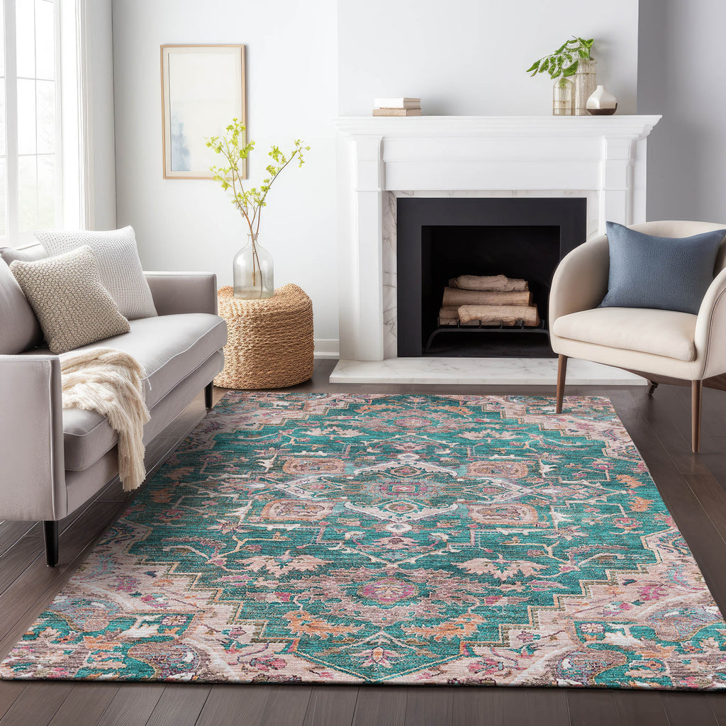 addison chantille acn774 emerald rug
