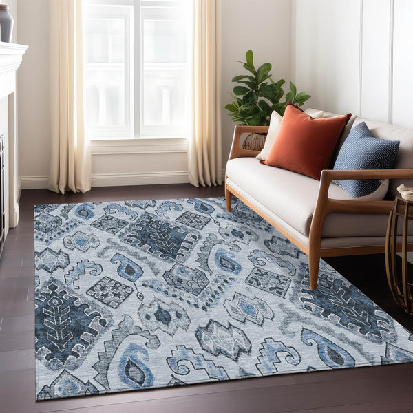 addison chantille acn775 blue rug
