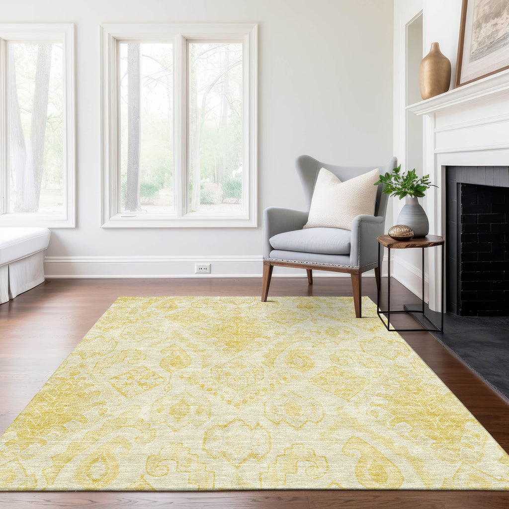 addison chantille acn776 gold rug