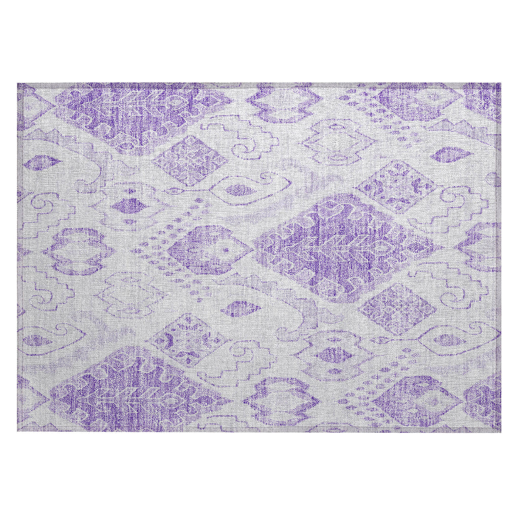 addison chantille acn776 purple rug