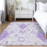 addison chantille acn776 purple rug