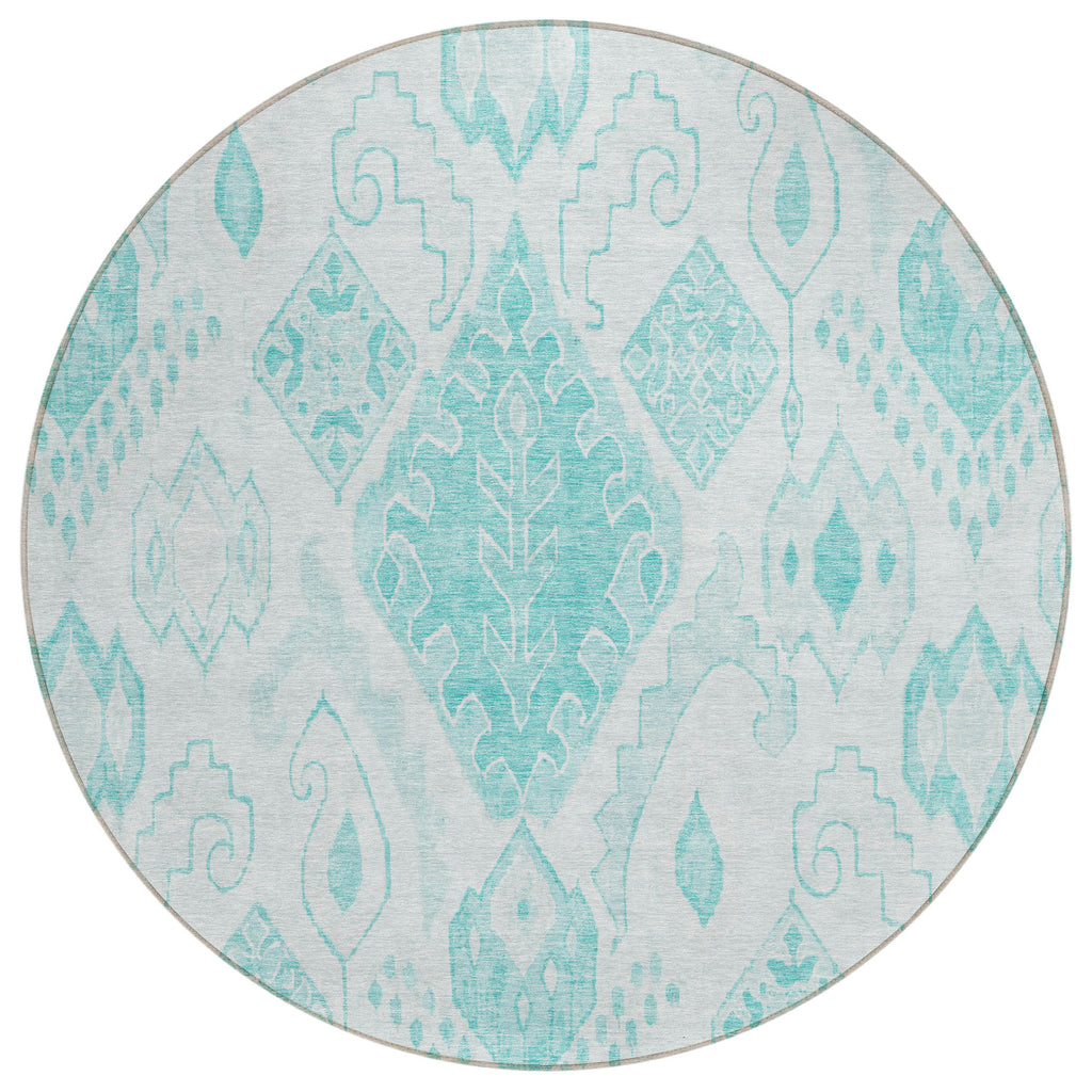 addison chantille acn776 teal rug