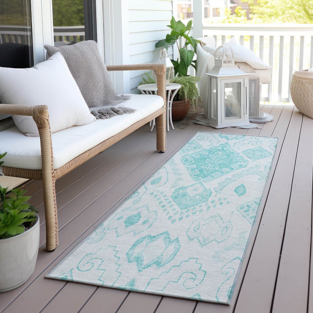 addison chantille acn776 teal rug
