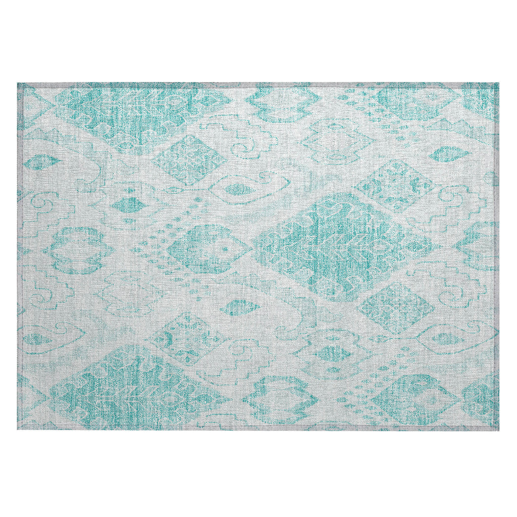 addison chantille acn776 teal rug