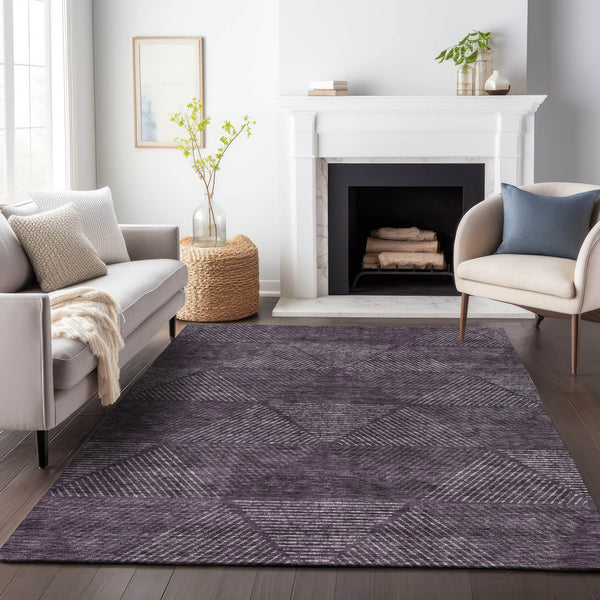 addison chantille acn777 eggplant rug