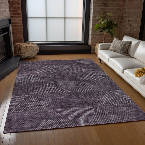 addison chantille acn777 eggplant rug