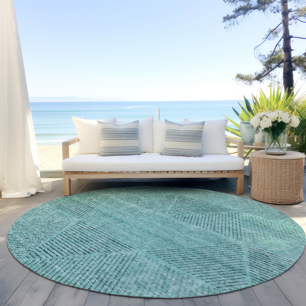 addison chantille acn777 teal rug