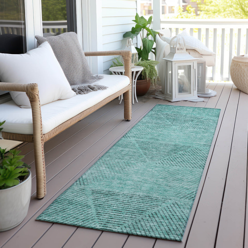 addison chantille acn777 teal rug