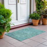addison chantille acn777 teal rug