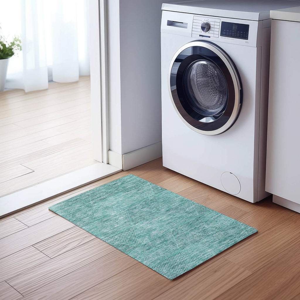 addison chantille acn777 teal rug