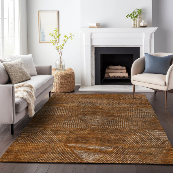 addison chantille acn777 terracotta rug