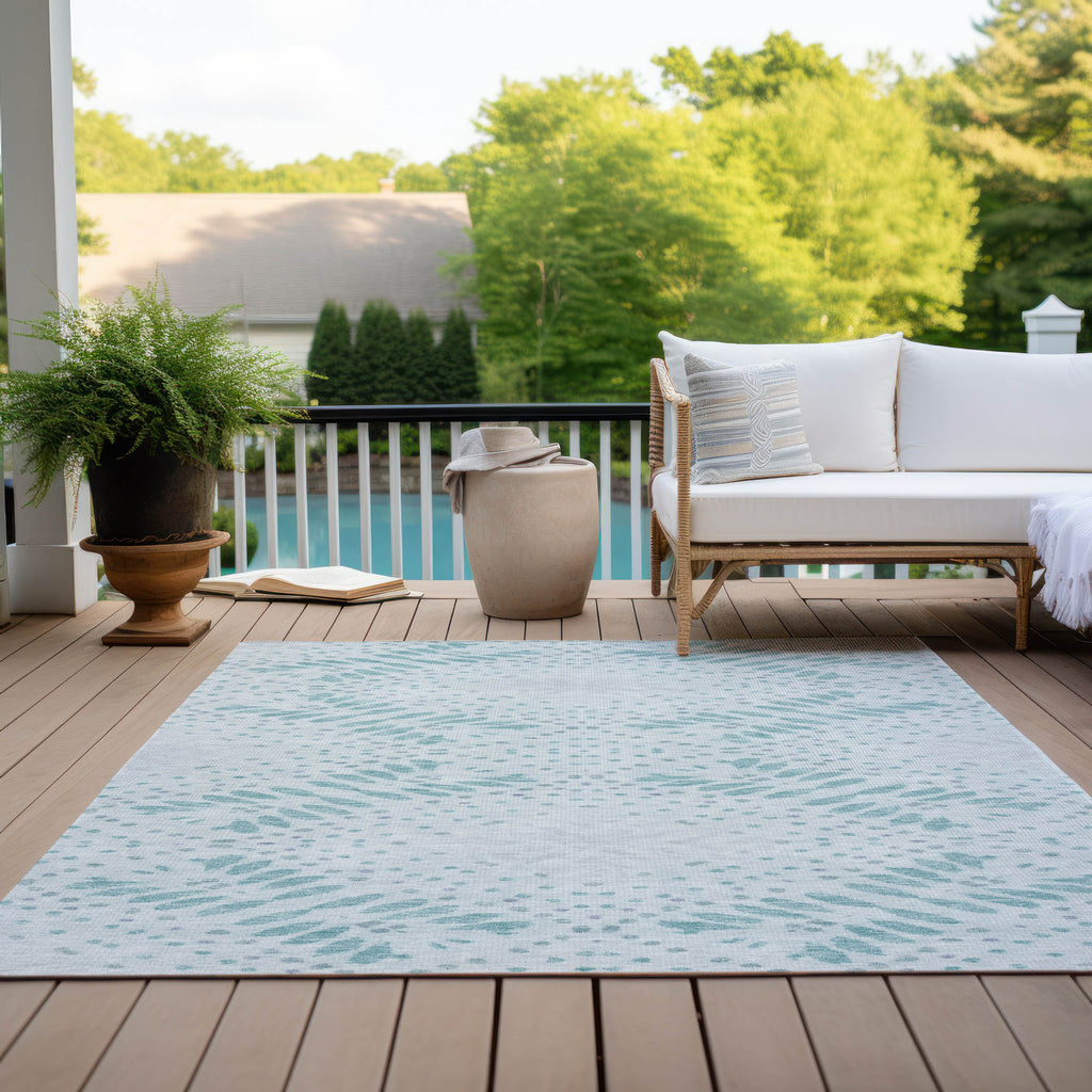 addison chantille acn778 teal rug