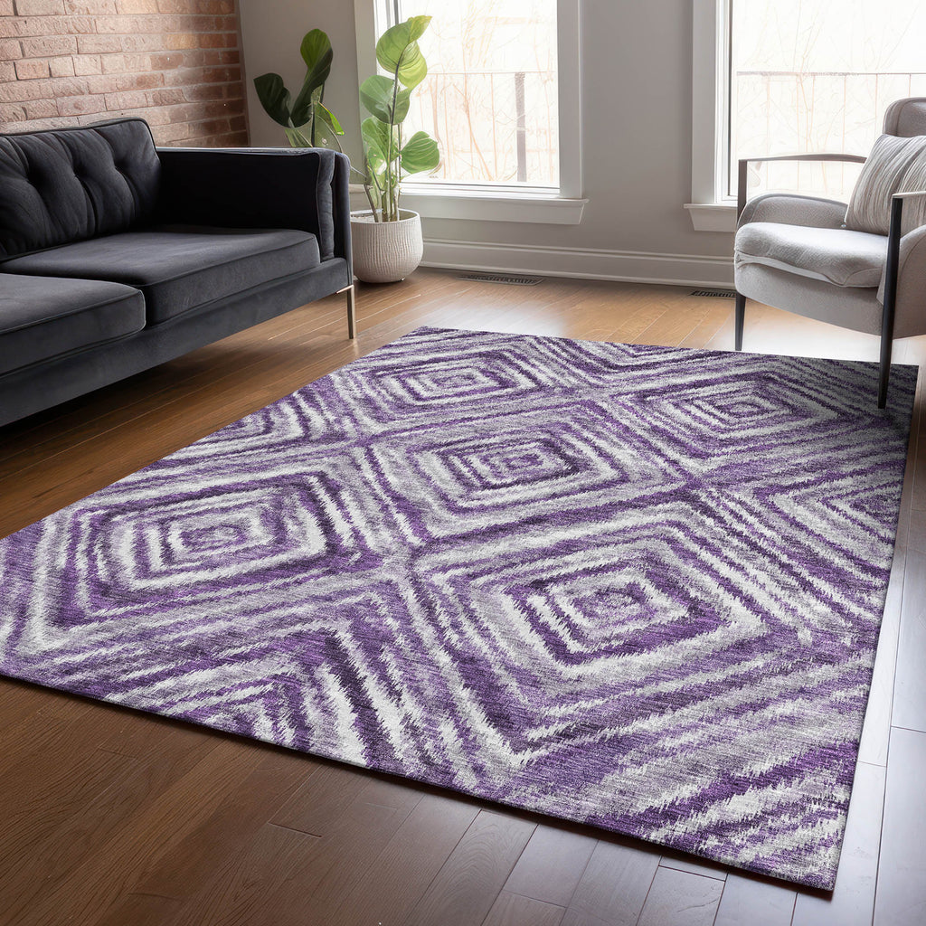 addison chantille acn781 purple rug