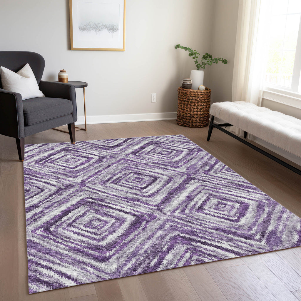 addison chantille acn781 purple rug