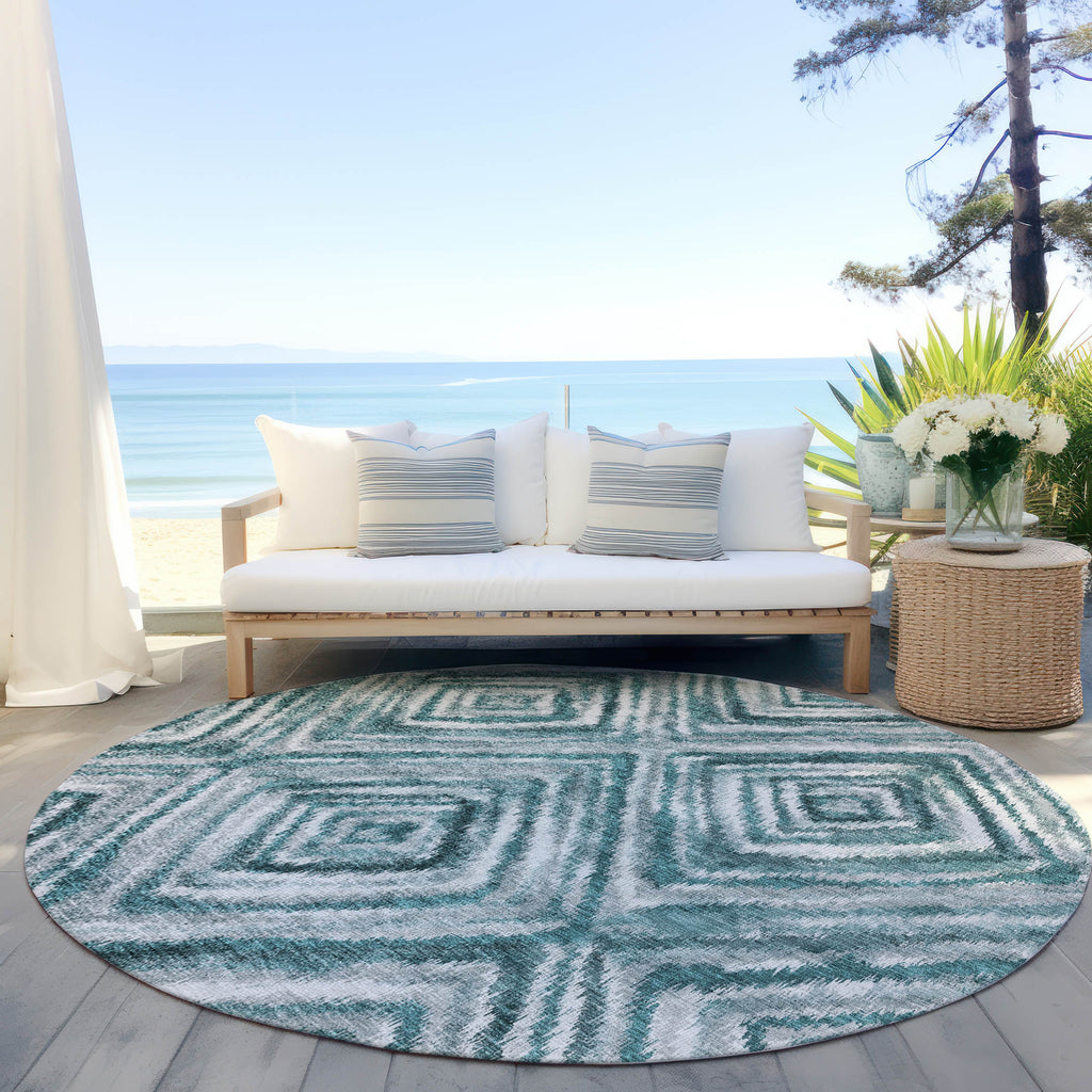 addison chantille acn781 teal rug