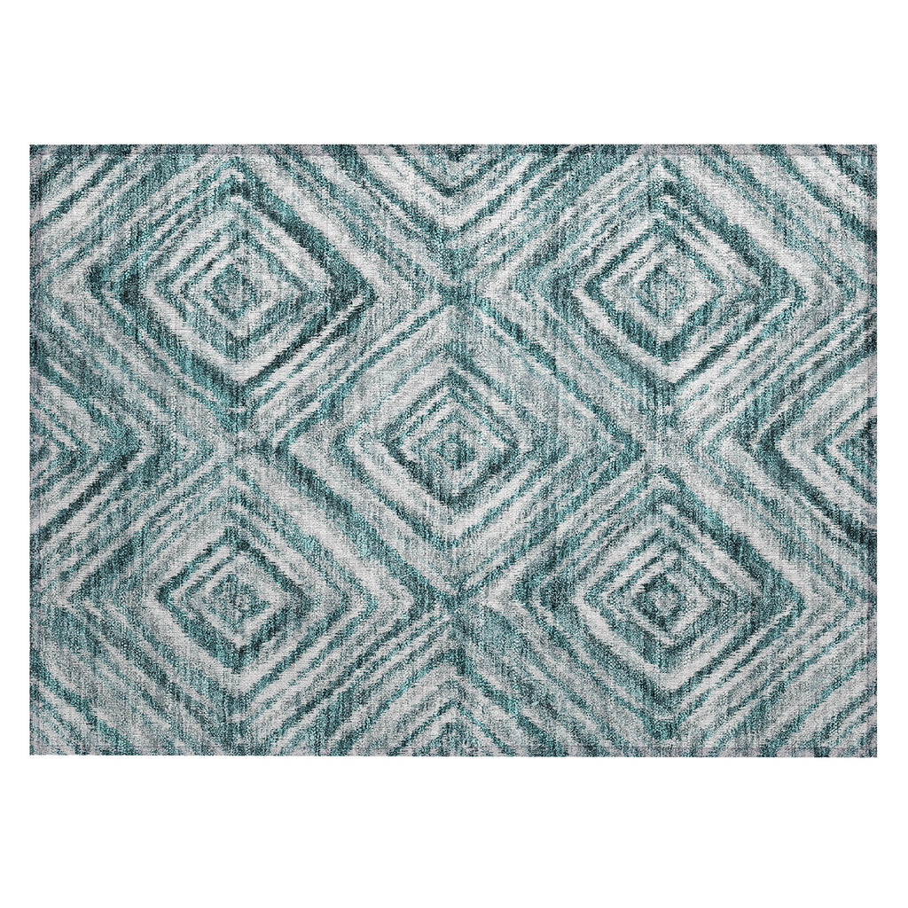 addison chantille acn781 teal rug