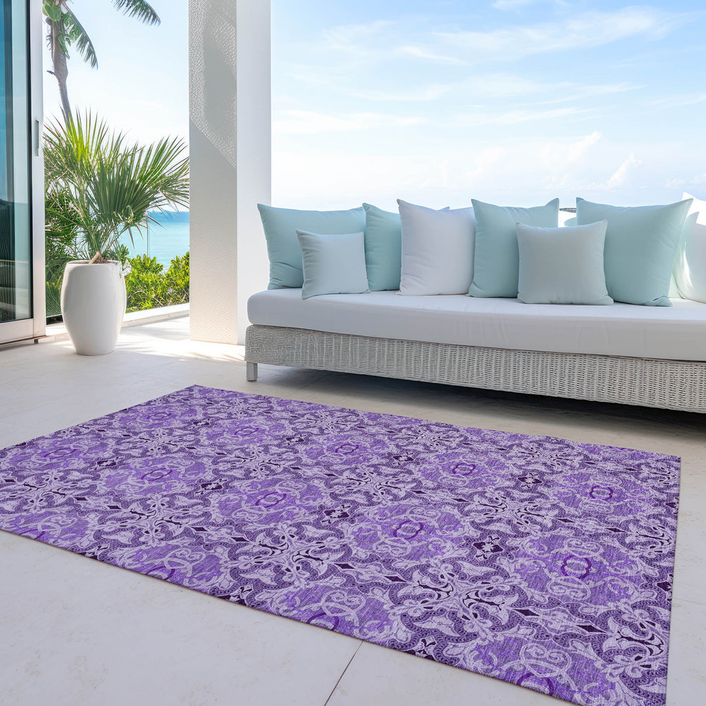 addison chantille acn783 purple rug