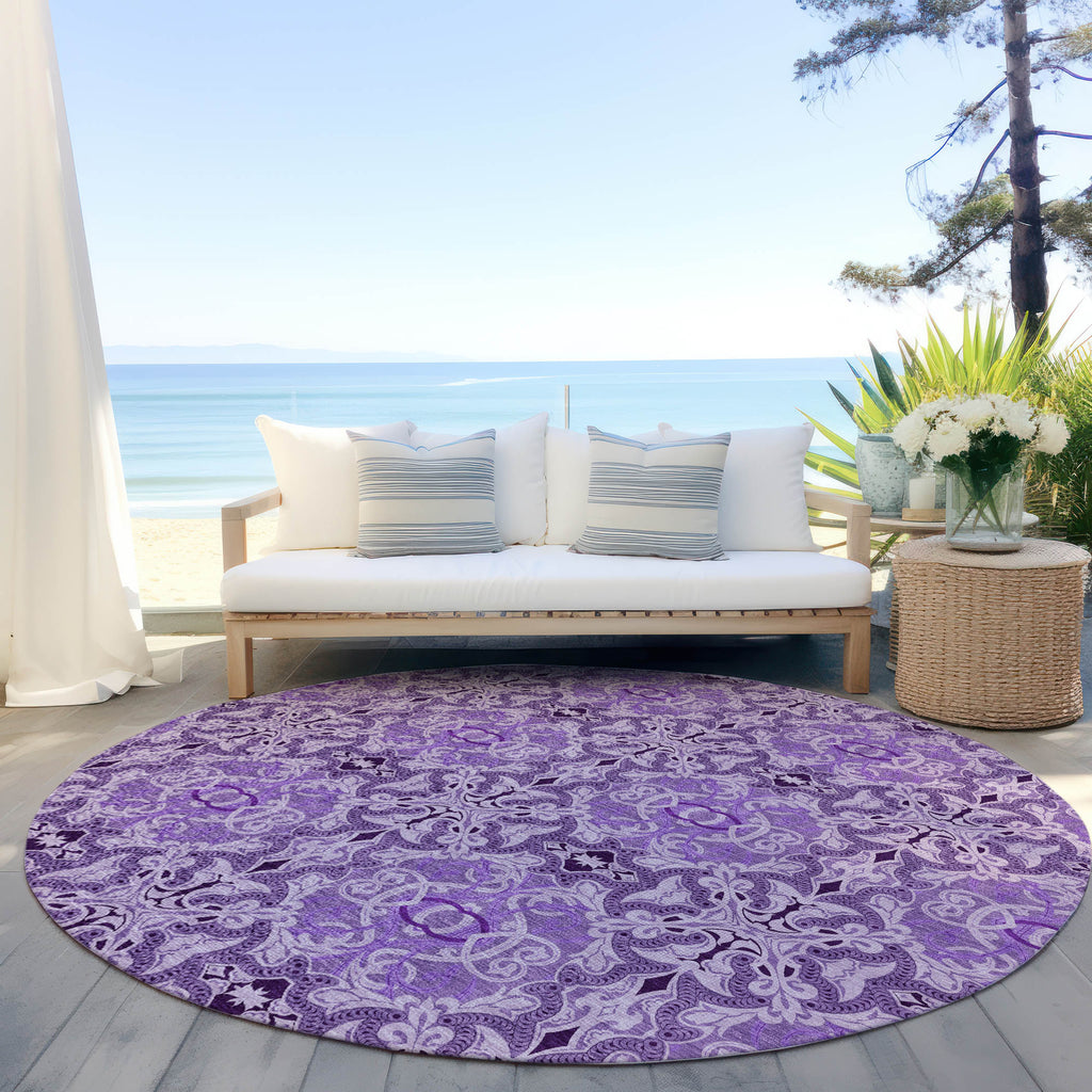addison chantille acn783 purple rug