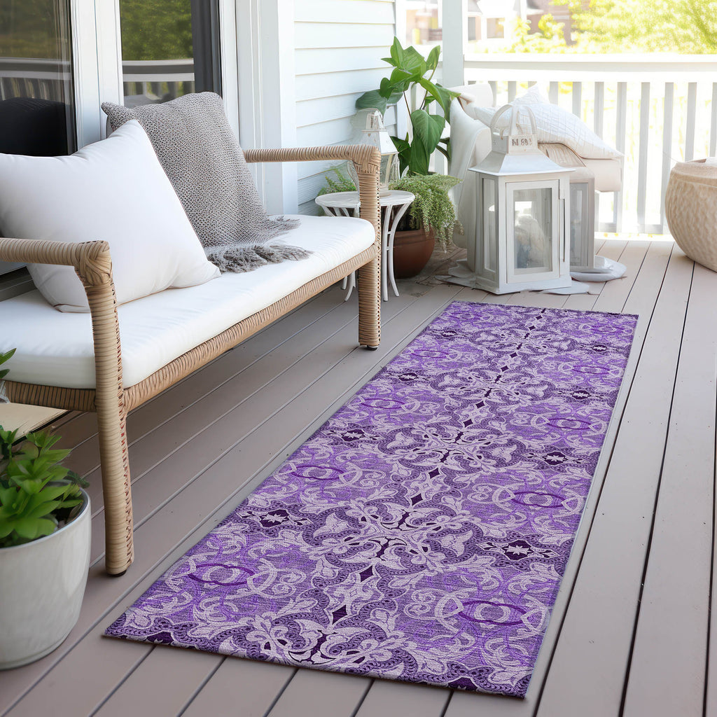 addison chantille acn783 purple rug