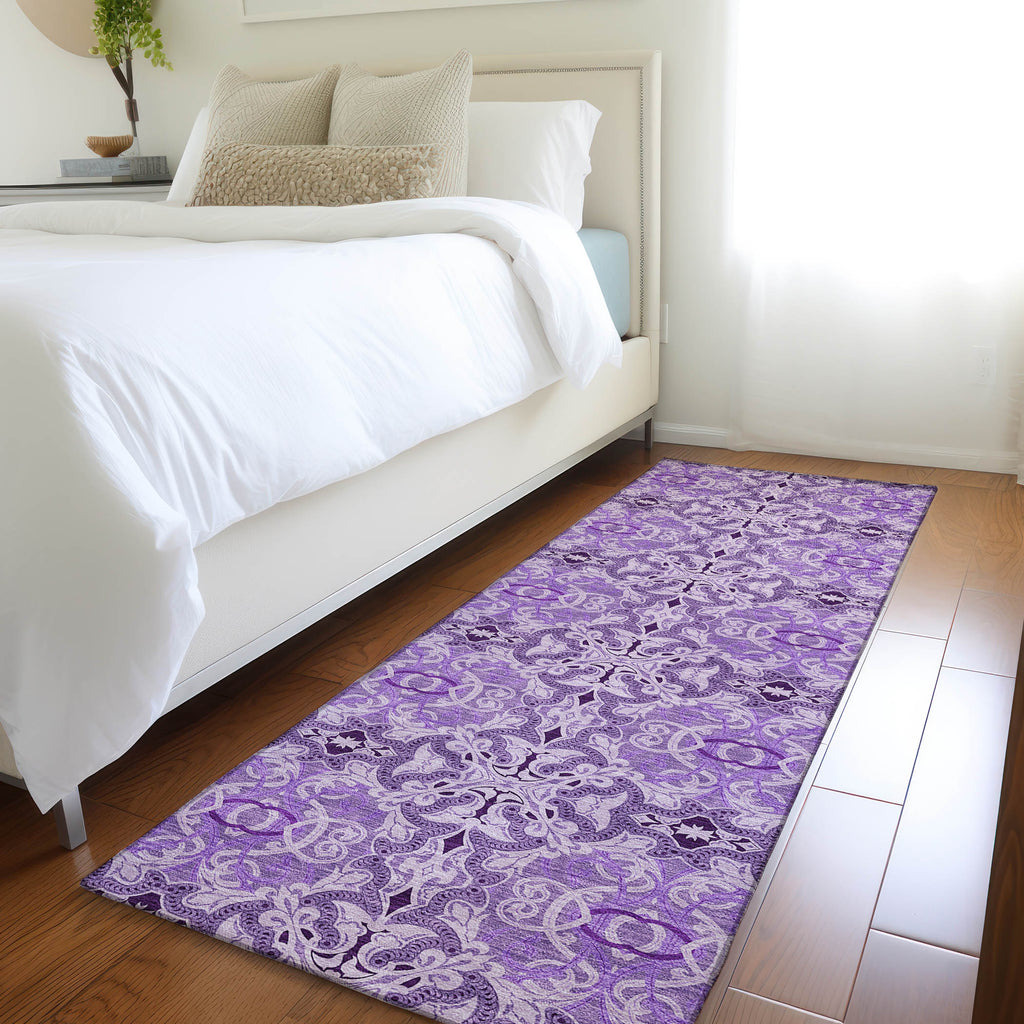 addison chantille acn783 purple rug