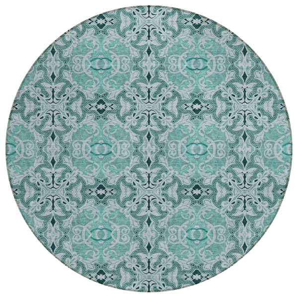 addison chantille acn783 teal rug