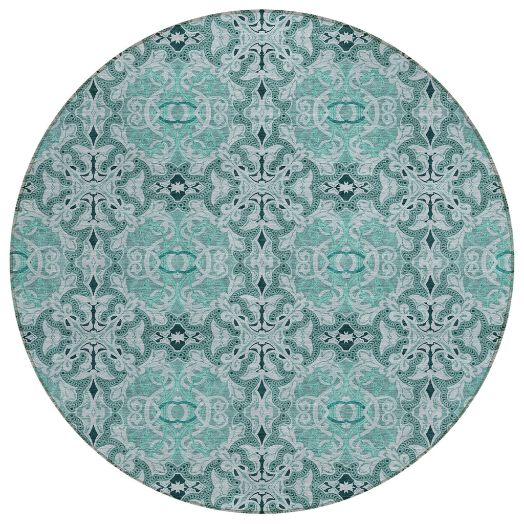 addison chantille acn783 teal rug