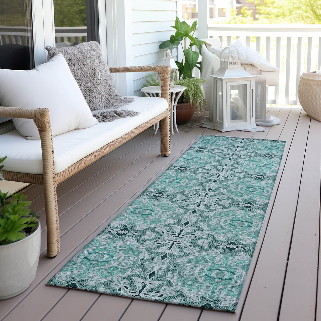 addison chantille acn783 teal rug