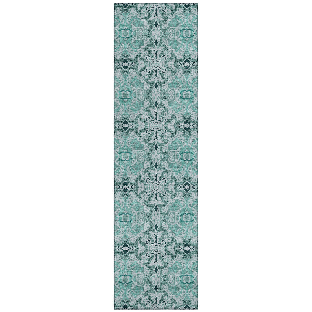 addison chantille acn783 teal rug
