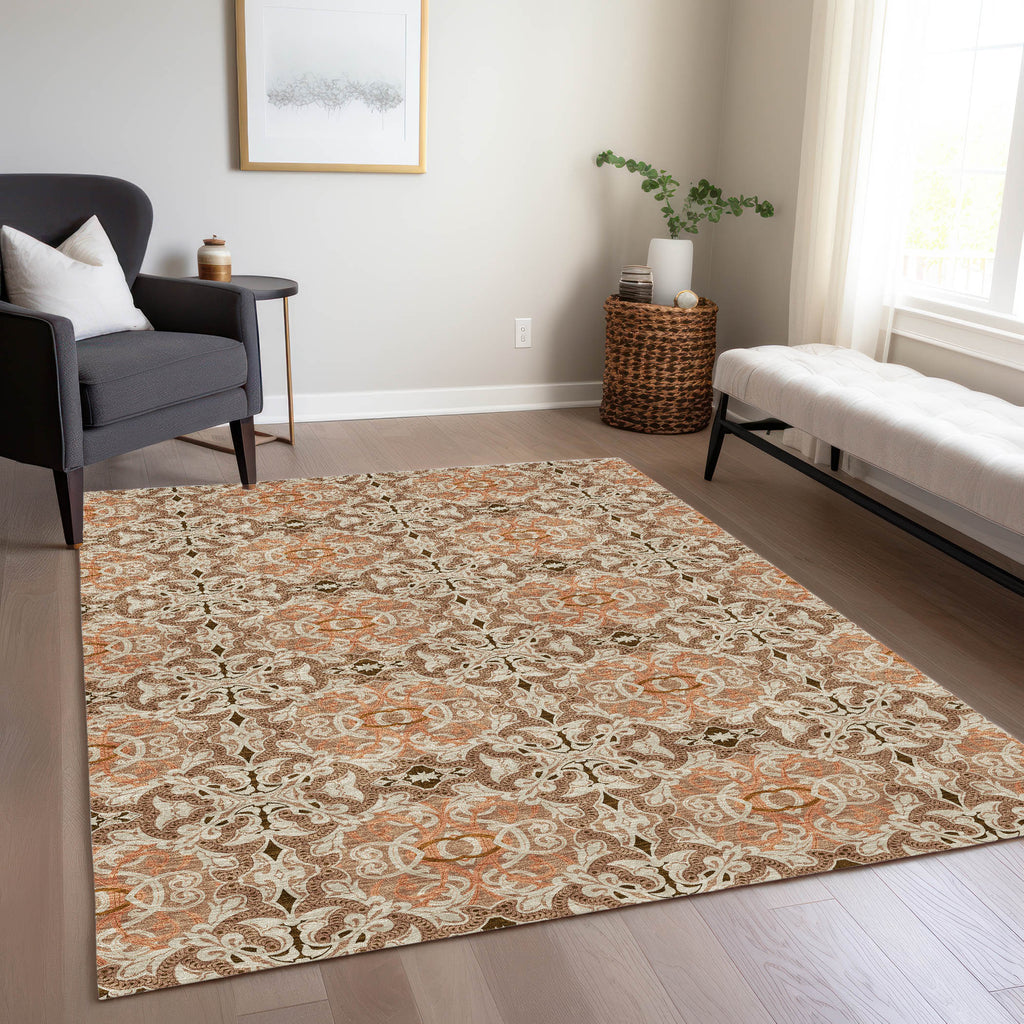 addison chantille acn783 terracotta rug