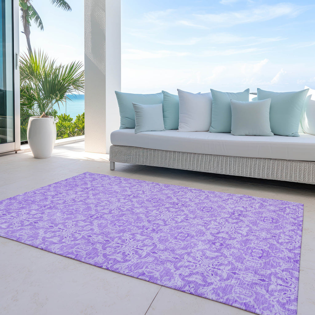 addison chantille acn784 lavender rug