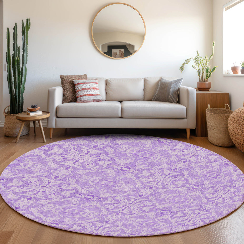 addison chantille acn784 lavender rug