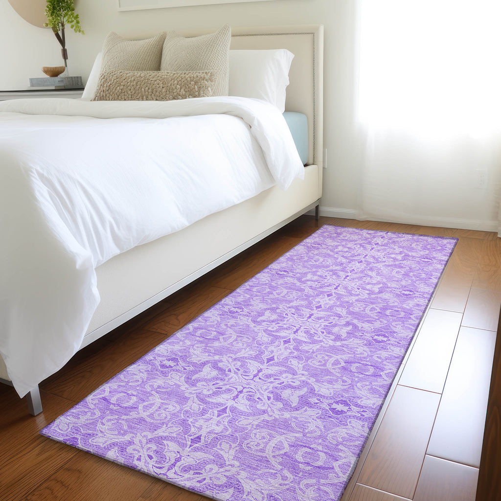 addison chantille acn784 lavender rug