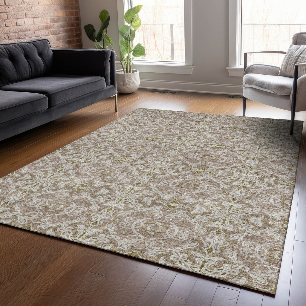 addison chantille acn784 mocha rug